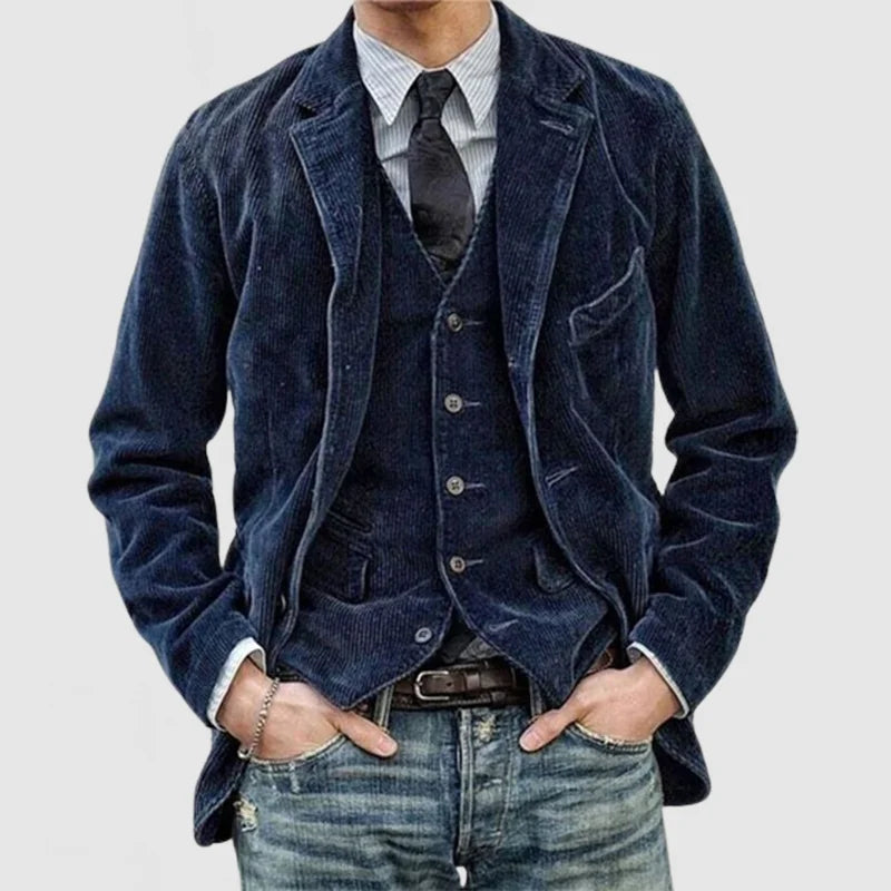 Leander - Cord-Sakko mit Vintage-Appeal für Herren