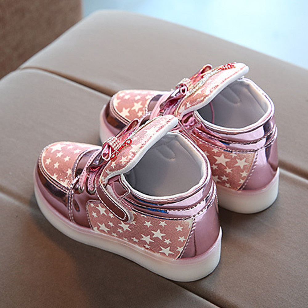 Lauren – Leuchtende Velcro Kinderschuhe