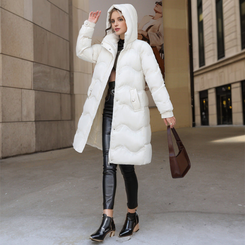 Helen – Damen Winterjacke aus Baumwoll-Daunen