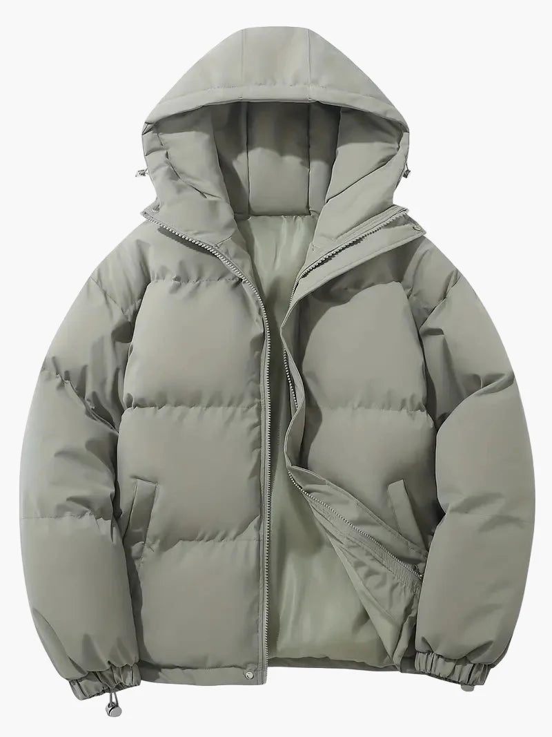 Herren Winter Daunenjacke mit Kapuze – Klassischer Stil für Alltag & Outdoor