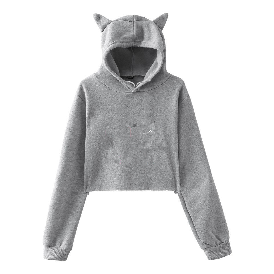 Melanie – Streetwear Frauen Kapuzenpullover mit Hasenohren