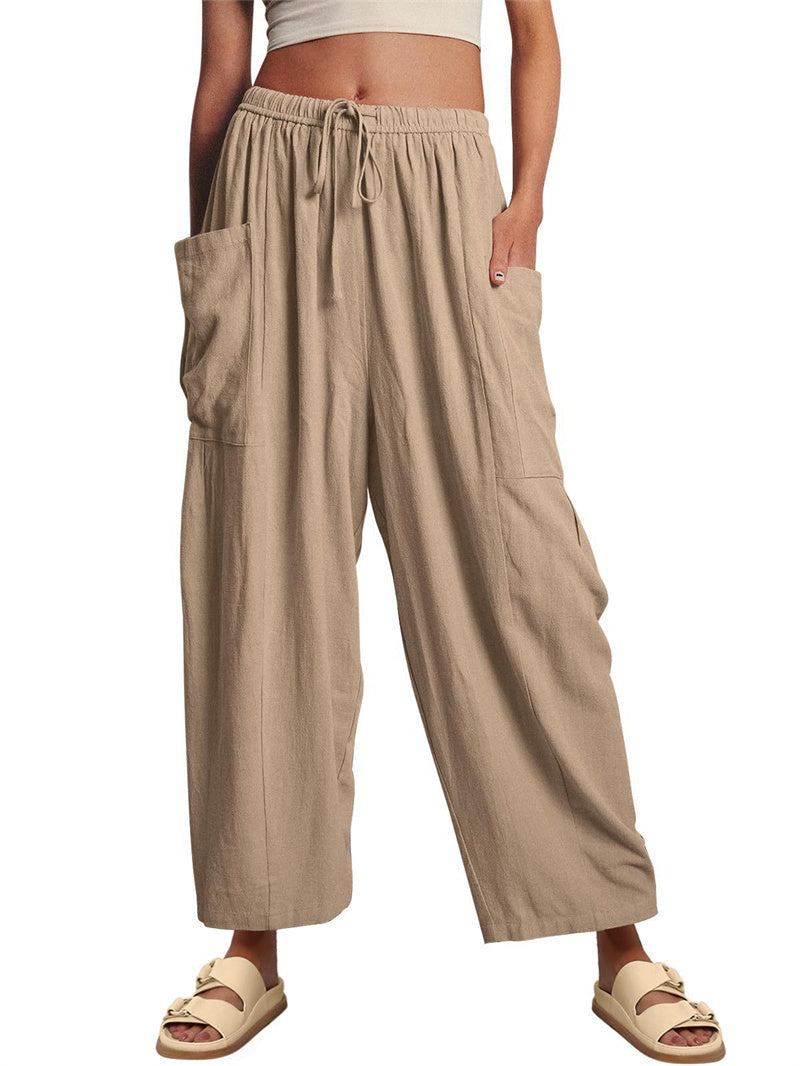 Marion – Weite Sommerhose mit Elastischem Bund