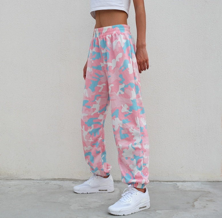 Jane – Camouflage Haremshose für Damen