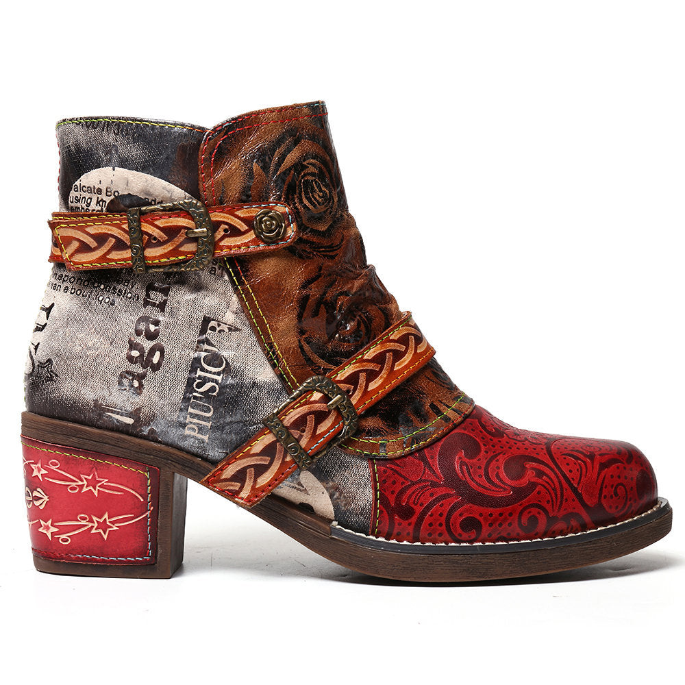 Donna – Schlangenleder Damenstiefel