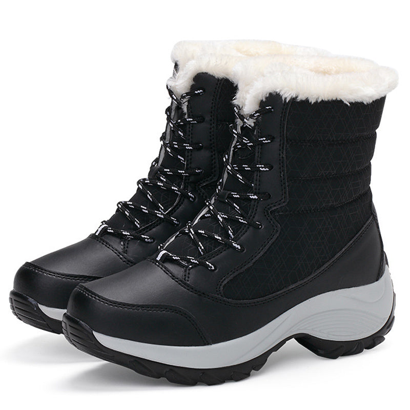 Grace – Warme Winter-Schnürstiefel für Damen