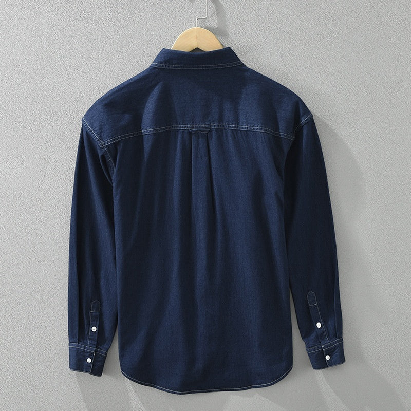 Marc – Künstlerisches Denim Cardigan im lockeren Casual-Stil