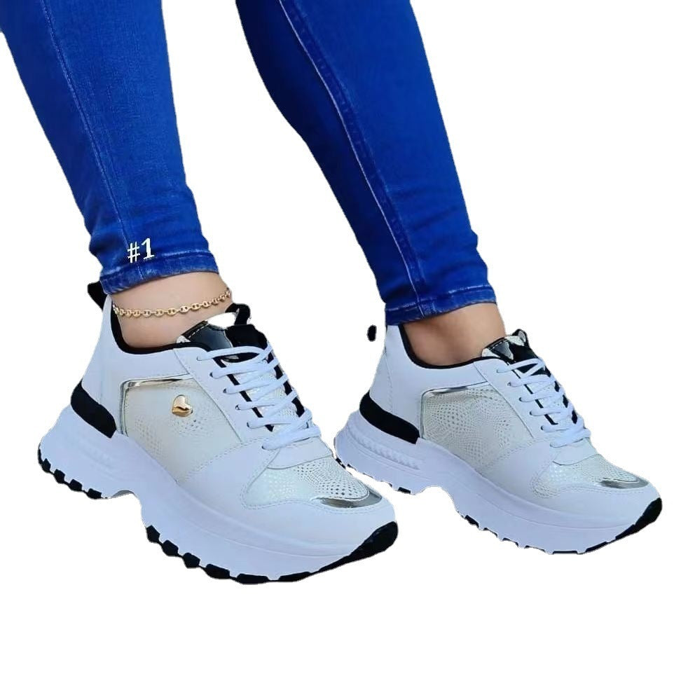 Abigail – Modische Damen-Sneaker mit Absatz