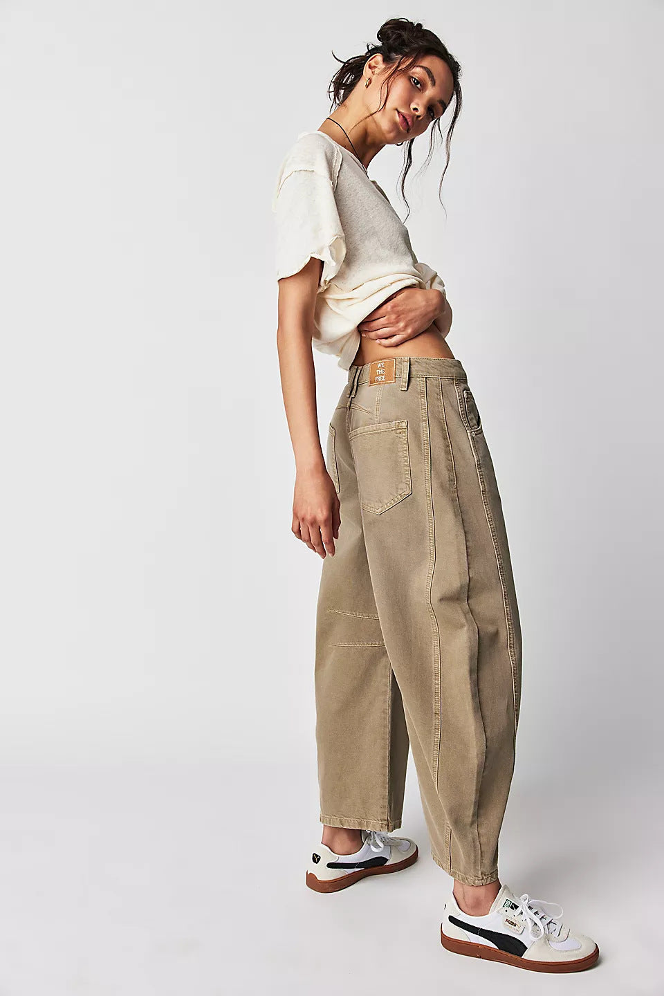 Marie – Weite Damenjeans mit hohem Stretchanteil