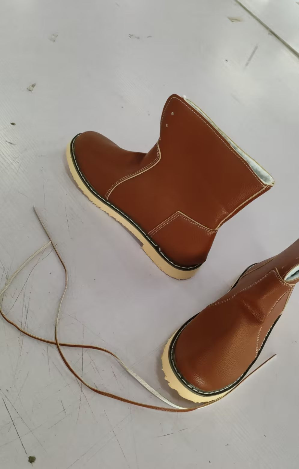 Sue – Damen Winterstiefel mit Kunstpelz und Schnürung