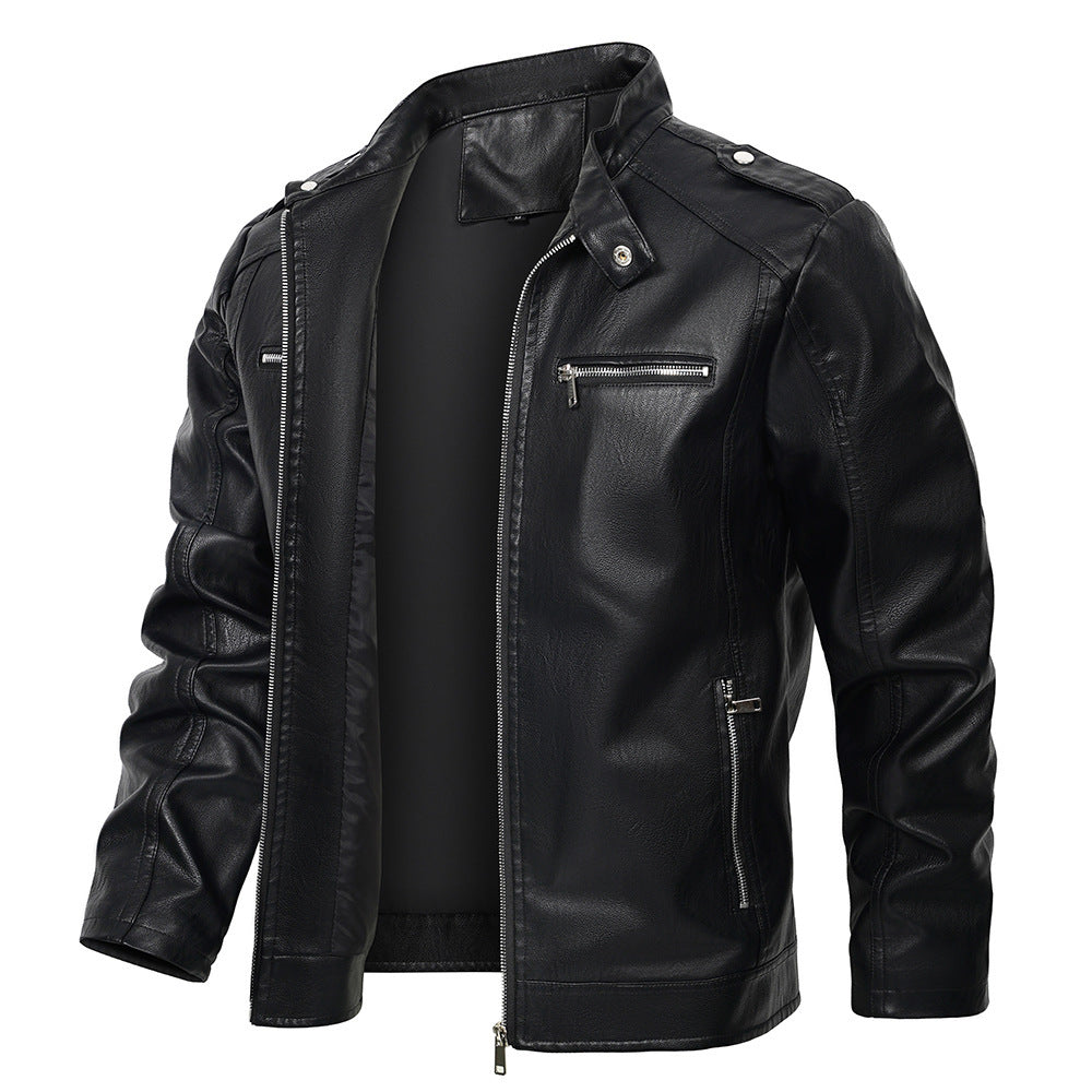 Rodney – Motorradjacke mit Stehkragen für Herren