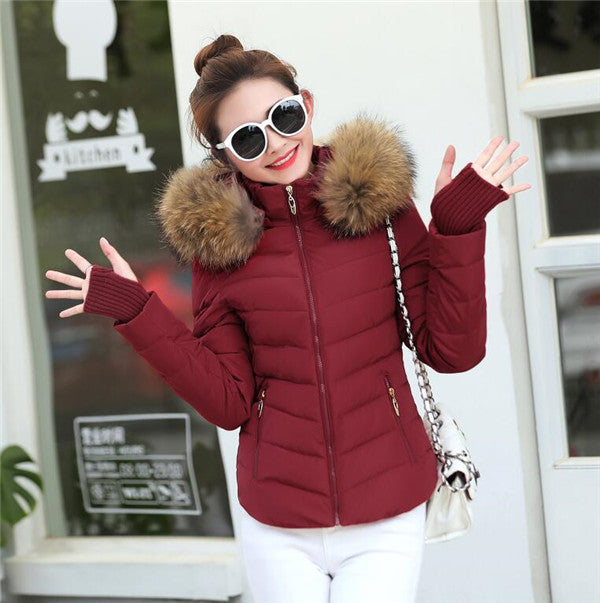 Shirley – Winter Damenparka aus Baumwolle