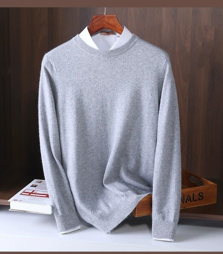 Cameron – Lockerer Herren-Pullover mit Rundhals