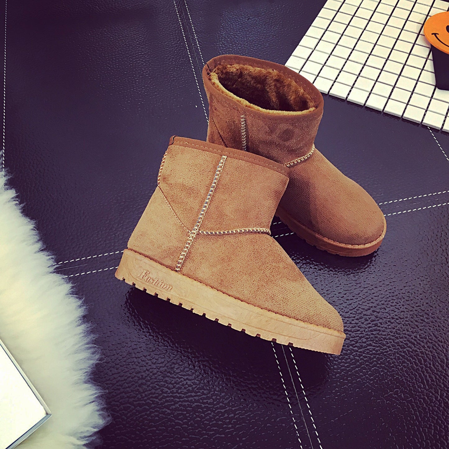 Kimberley – Winterstiefel mit Kunstfell für Damen