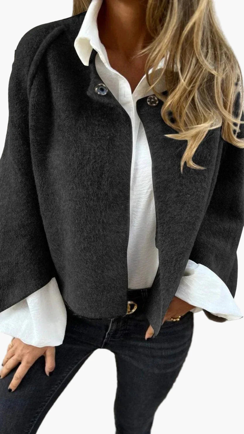 Damen Wollmantel Celeste – Eleganter Kurzjacken-Stil für Business & Freizeit