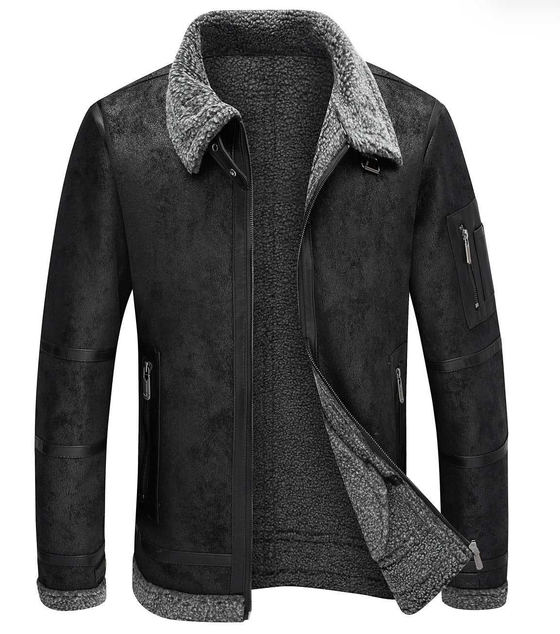 Max – Herrenjacke mit Fleece-Futter für Herbst und Winter