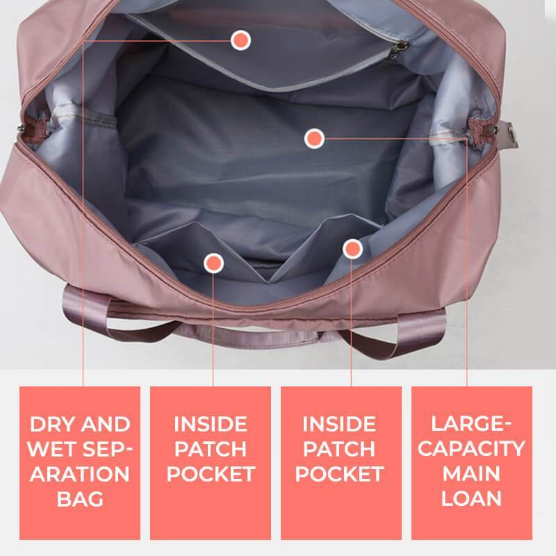 Kimberley – Faltbare Reisetasche mit großer Kapazität und wasserdichtem Design