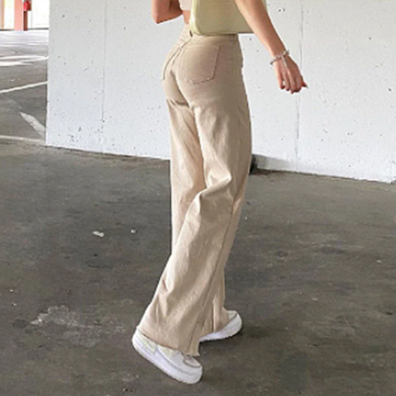 Vanessa – Damen Schlaghose mit hohem Bund