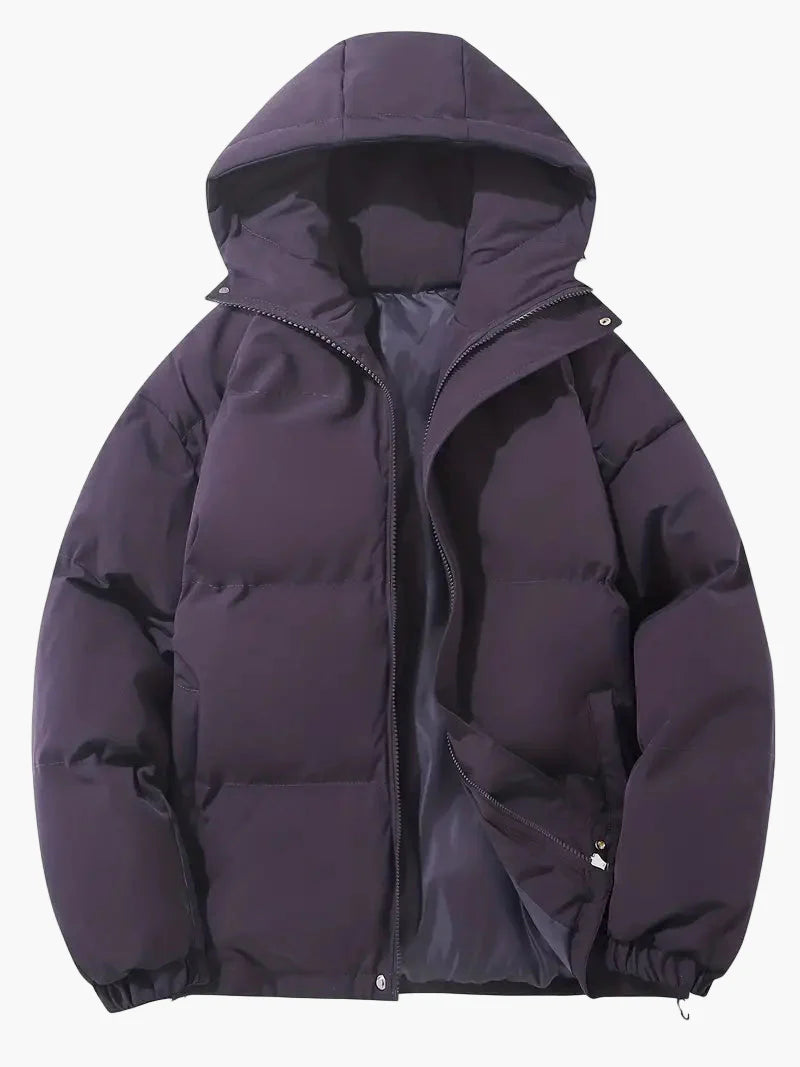 Herren Winter Daunenjacke mit Kapuze – Klassischer Stil für Alltag & Outdoor