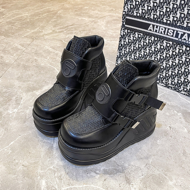 Marion – Damen High-Heels mit dicker Sohle