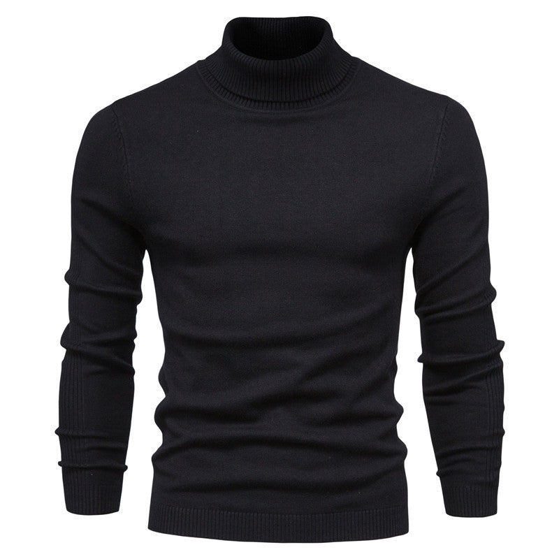 Frederick – Herren Strickpullover mit Hohem Kragen
