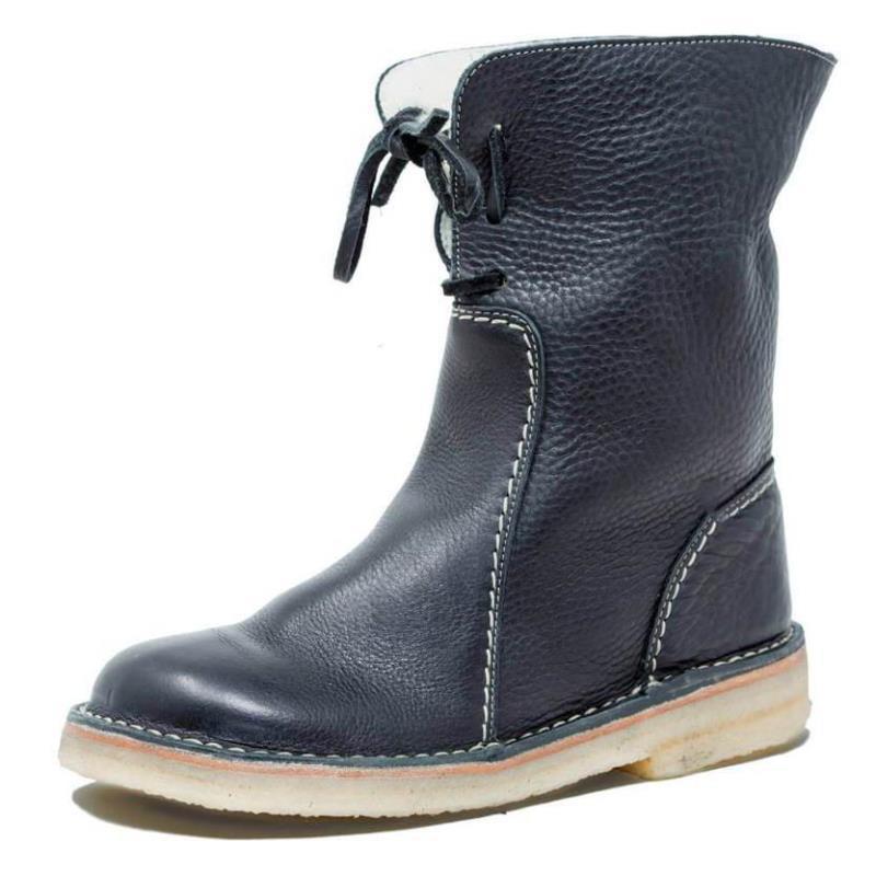 Sue – Damen Winterstiefel mit Kunstpelz und Schnürung