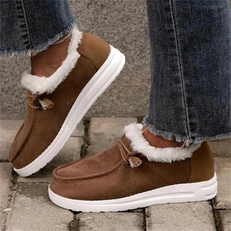 Miranda – Warme Damen-Winterstiefel mit Plüsch