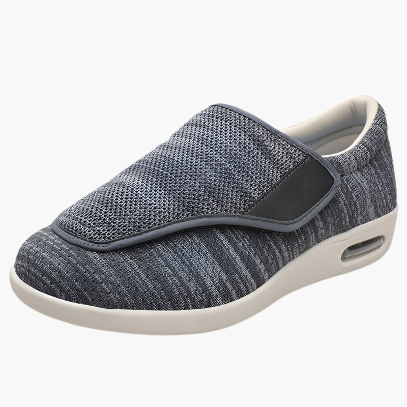 Herren Orthopädische Komfortschuhe für Diabetiker – Extra Weit & Einfacher Einstieg