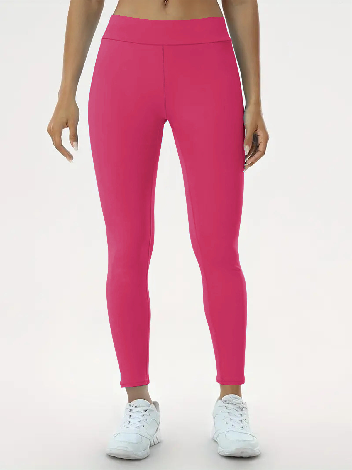 Sharon – Hochtaillierte Damen-Yogahose mit elastischem Bund