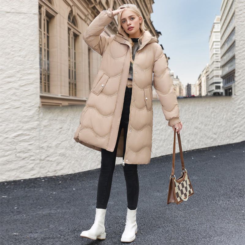 Helen – Damen Winterjacke aus Baumwoll-Daunen
