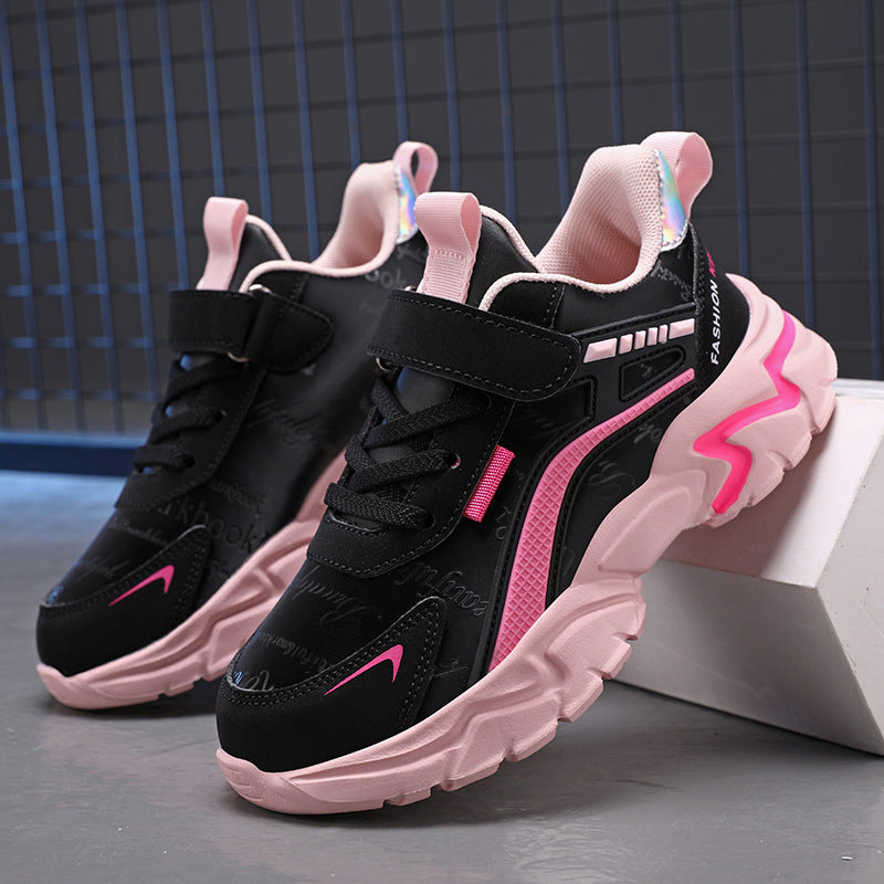 Amy – Wasserdichter Ledersneaker für Mädchen