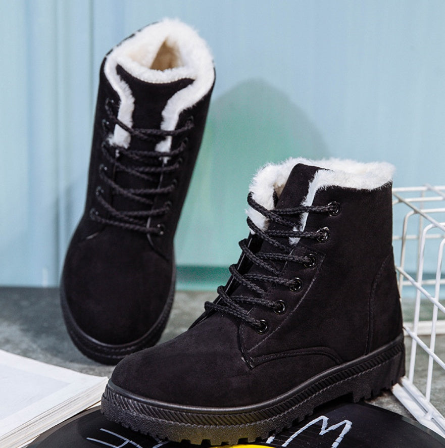 Helen – Damenwinterstiefel mit Kunstplüsch