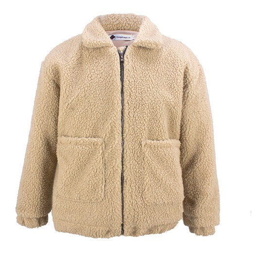 Rebecca – Warmer Plüschmantel für Damen