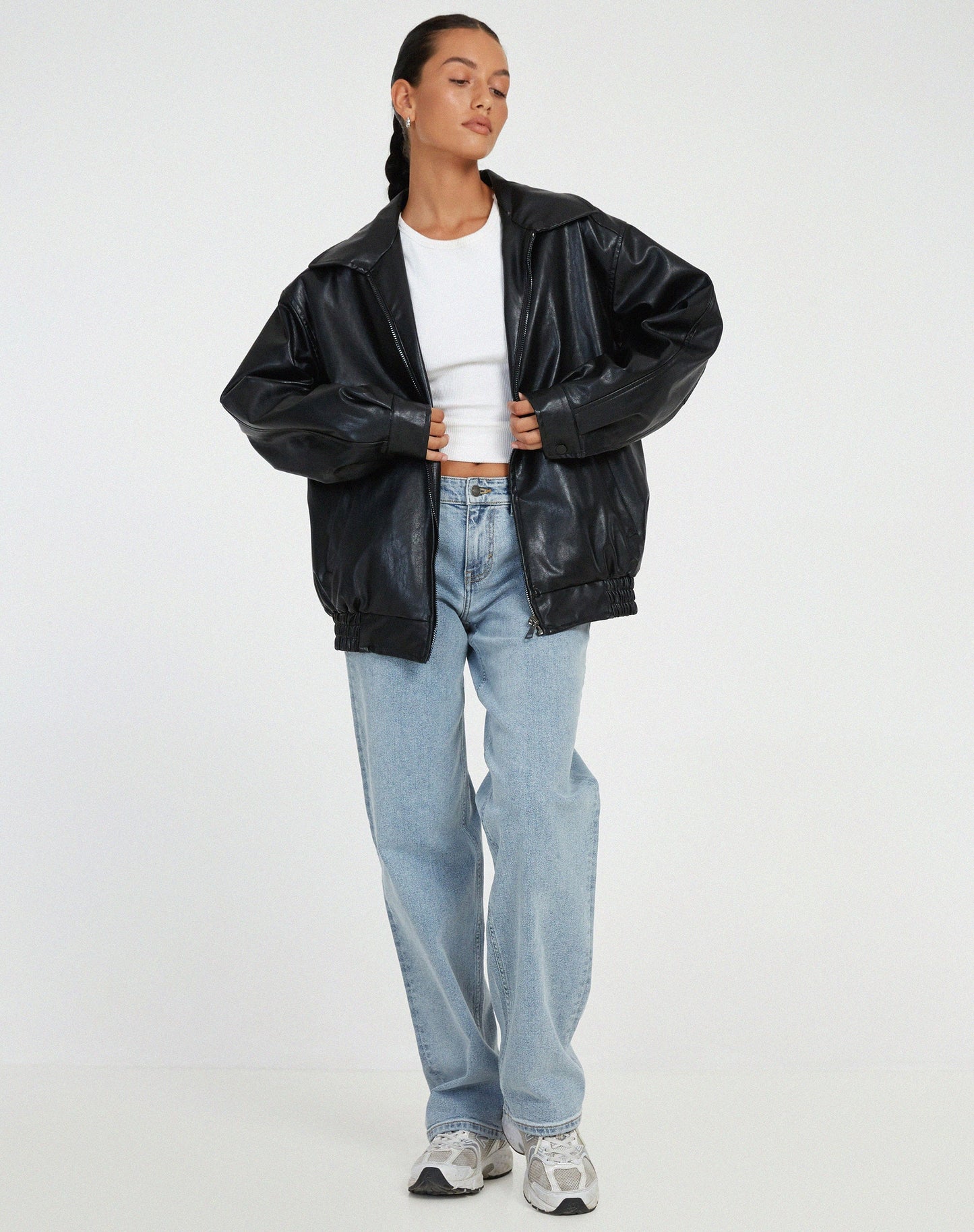 Elena - Lässige Lederjacke für Damen