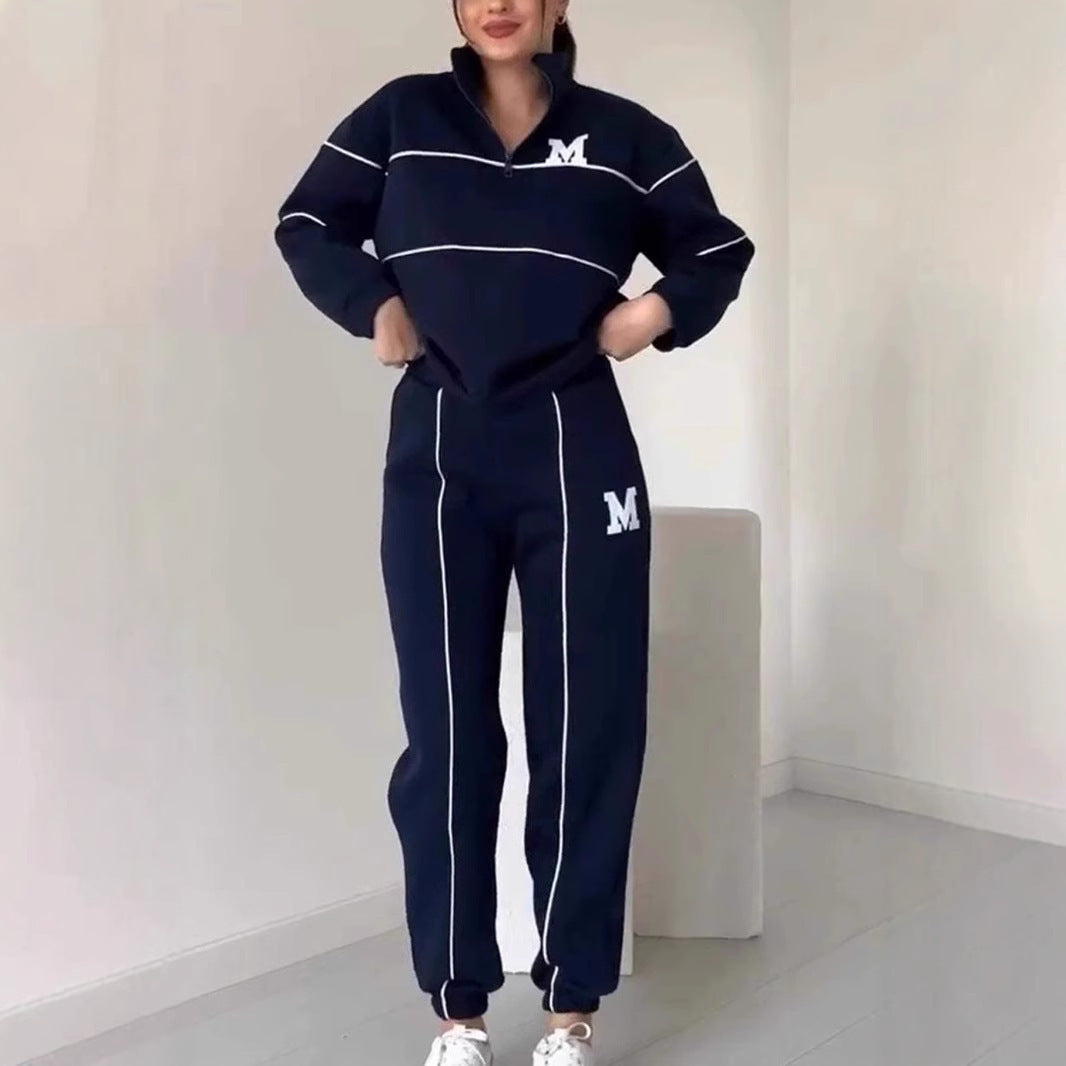 Jade – Lässiges Damen-Sweatshirt-Set mit Taschen
