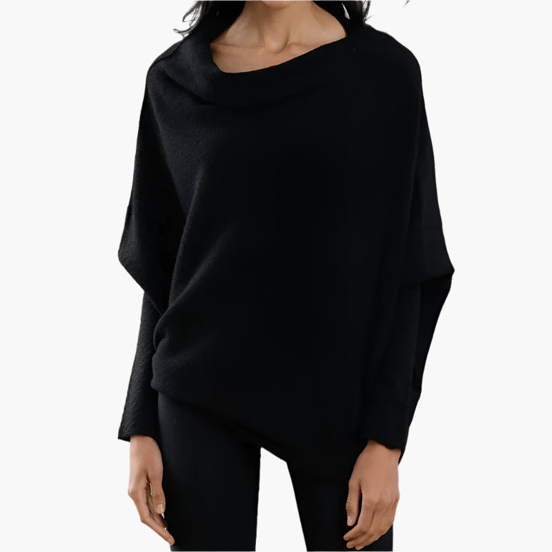 Damen Oversize Pullover – Eleganter, Gemütlicher Freizeit Sweater für Alltag und Lounge