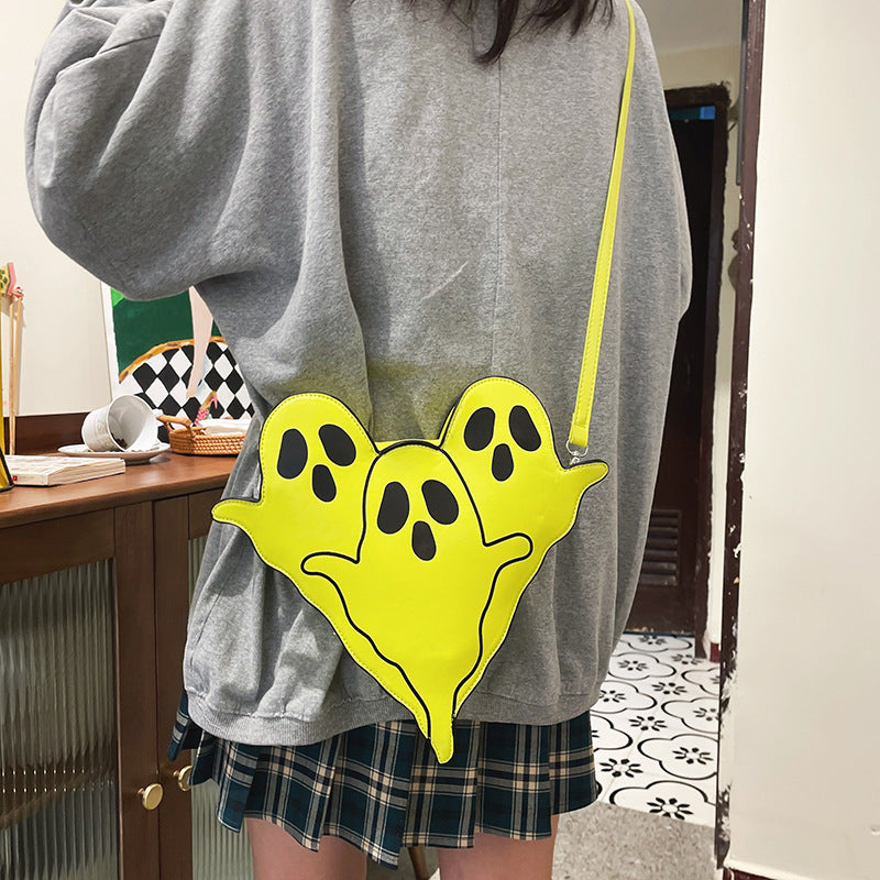 Amanda – Lustige 3D Cartoon Geister Schultertasche