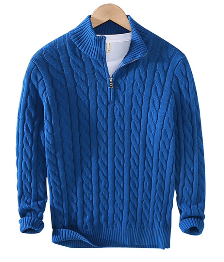 Julian - Half-Zip Sweater - Herren Komfort und Stil