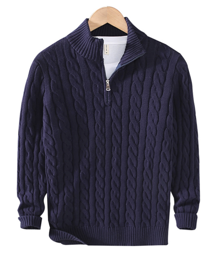 Julian - Half-Zip Sweater - Herren Komfort und Stil