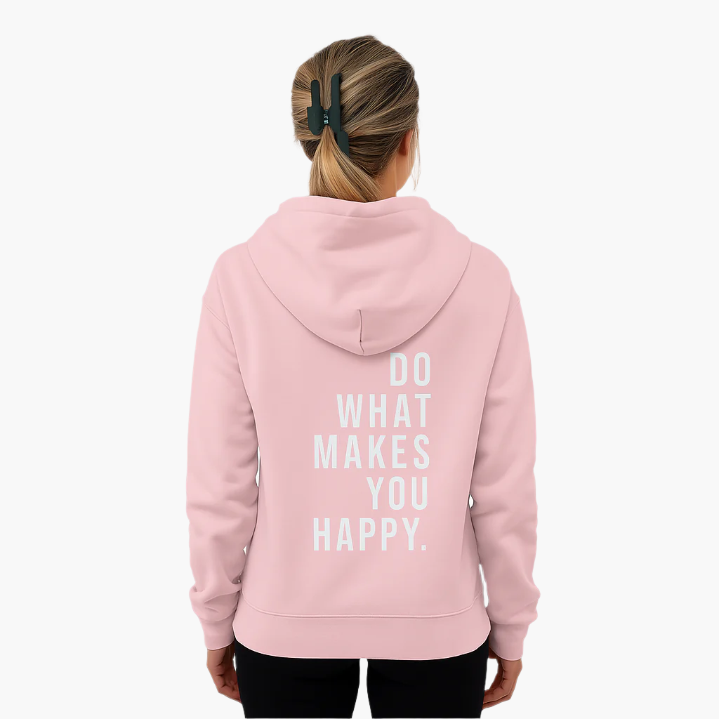 Damen Kapuzenpullover mit Textdruck – Lässiger Motivations-Hoodie für Alltag und Freizeit