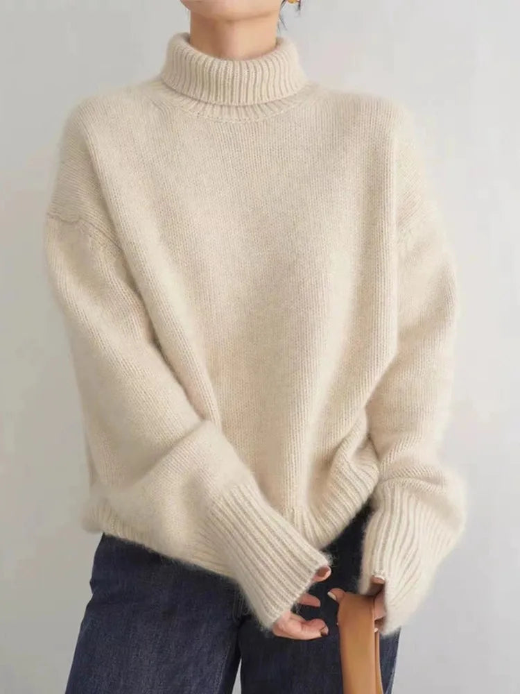 Elena - Eleganter Rollkragenpullover