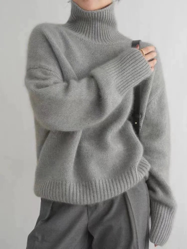 Elena - Eleganter Rollkragenpullover