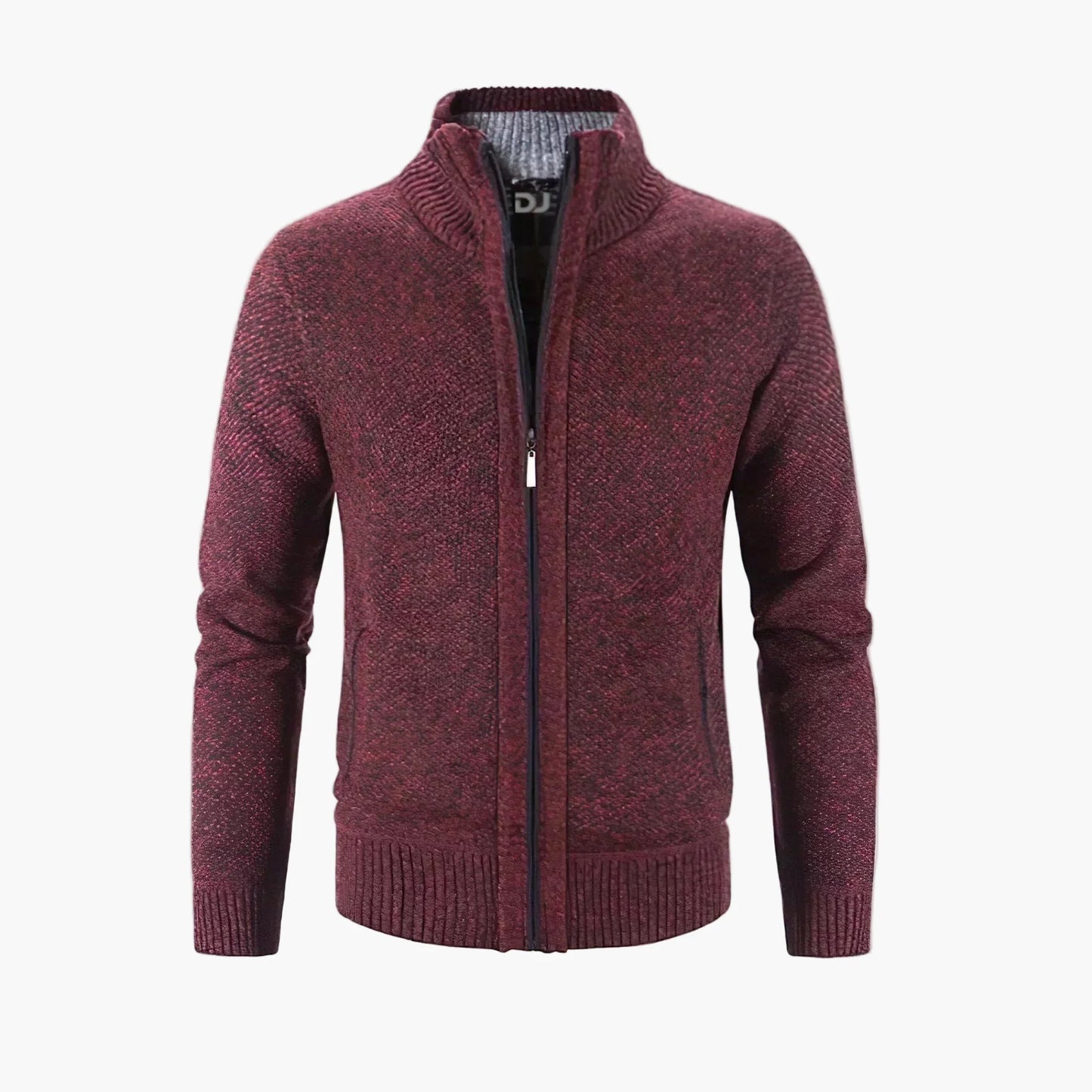 Herren Strickjacke mit Reißverschluss – Modernes Urban-Design für Freizeit & Büro
