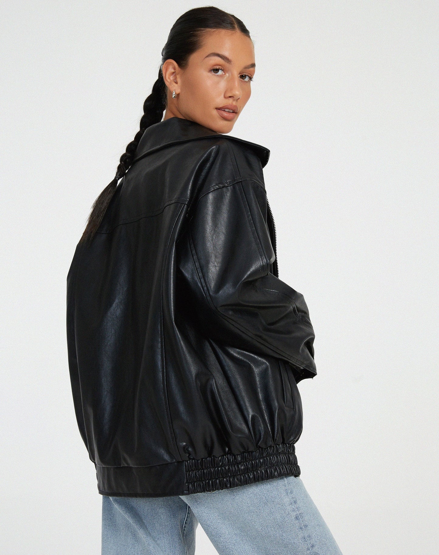Elena - Lässige Lederjacke für Damen