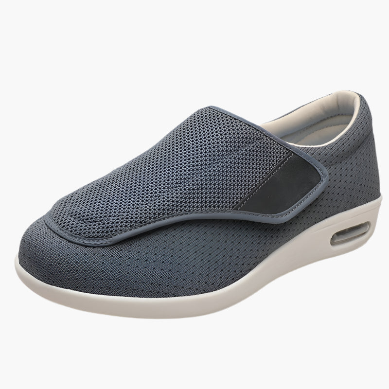 Herren Orthopädische Komfortschuhe für Diabetiker – Extra Weit & Einfacher Einstieg
