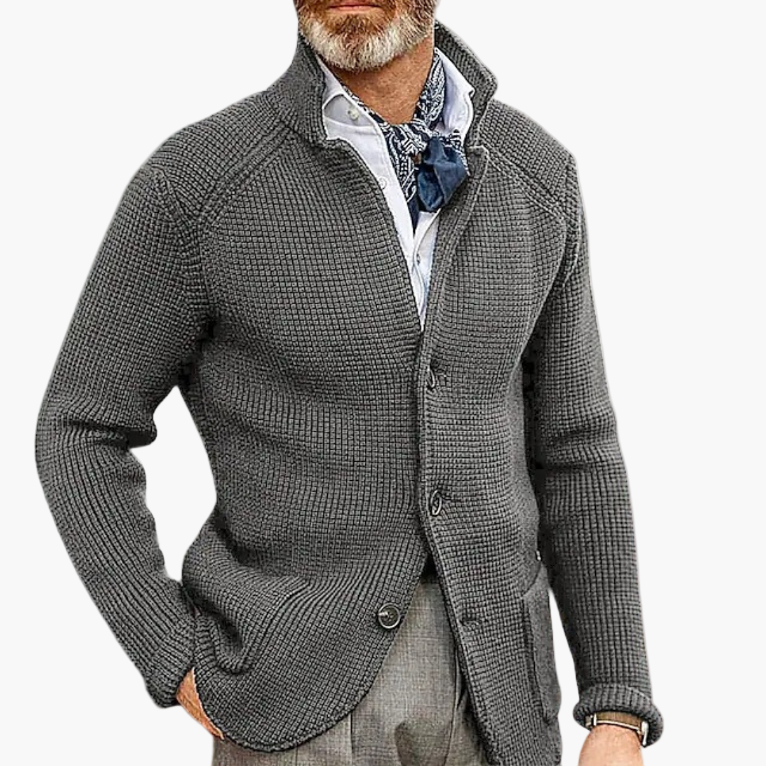 Herren Strickjacke – Eleganter Cardigan für Business und Freizeit