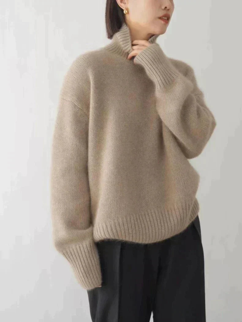 Elena - Eleganter Rollkragenpullover