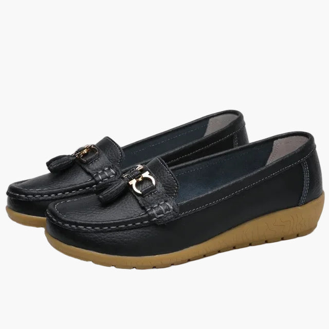Damen Komfort Mokassins – Bequeme Slipper für Alltag & Büro