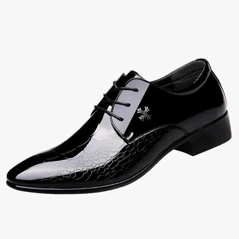 Herren Business Oxford Schuhe – Elegante Spitzkappe für formelle Anlässe und Hochzeiten