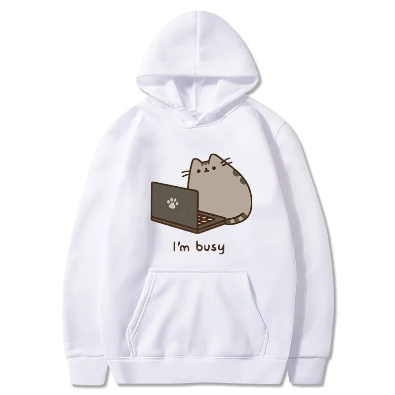 Tobias – Kapuzenpullover mit niedlichem Katzenmotiv