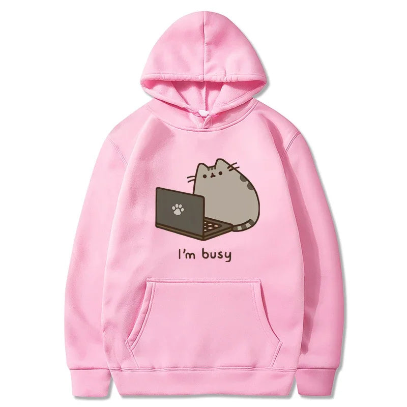 Tobias – Kapuzenpullover mit niedlichem Katzenmotiv